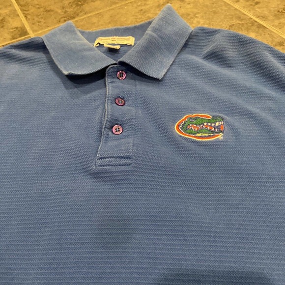 Vintage Florida‎ Gators Boca Classics Vantage Apparel Polo Blue Shirt Men's XL - Picture 4 of 7